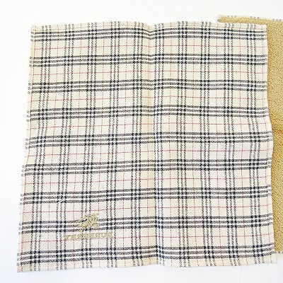 未使用品 バーバリー BURBERRY ハンカチ 3枚 3点 まとめ セット タオル