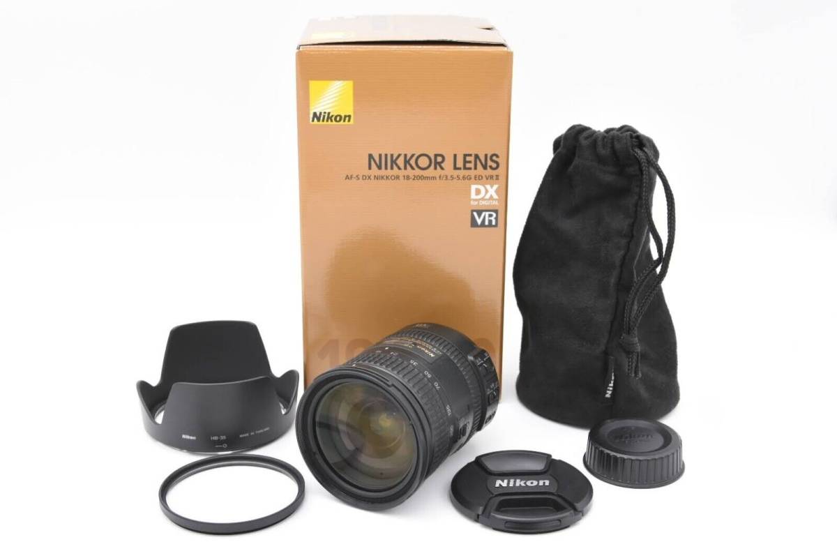 Nikon ニコン 高倍率ズームレンズ AF-S DX NIKKOR 18-200mm f/3.5-5.6G