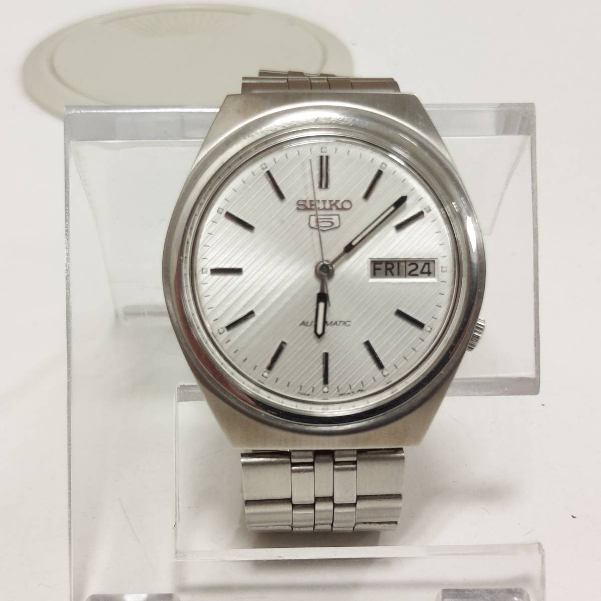 SEIKO 5 セイコー ファイブ 自動巻 メンズ腕時計 AT デイデイト 7009