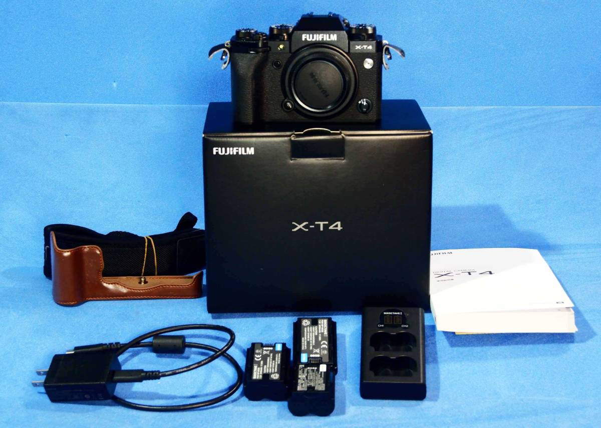 富士フイルムFUJIFILM X-T4 ボディ ブラック 美品 おまけ有 - デジタル ...