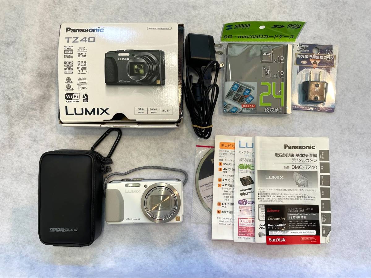60 【アルプスカメラ】 Panasonic パナソニック LUMIX DMC-TZ40