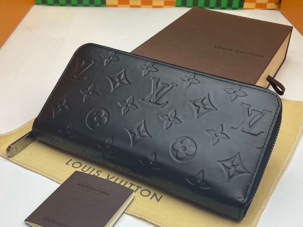 極美品◇LOUISVUITTON◇ヴェルニ◇モノグラム◇ジッピーウォレット