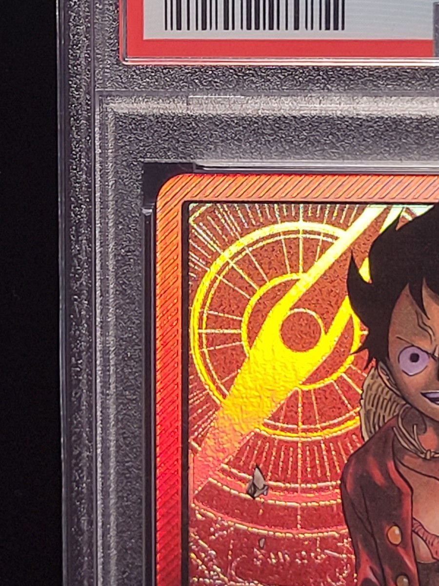 PSA10 ONE PIECE ワンピース カードゲーム ルフィ リーダーパラレル 金