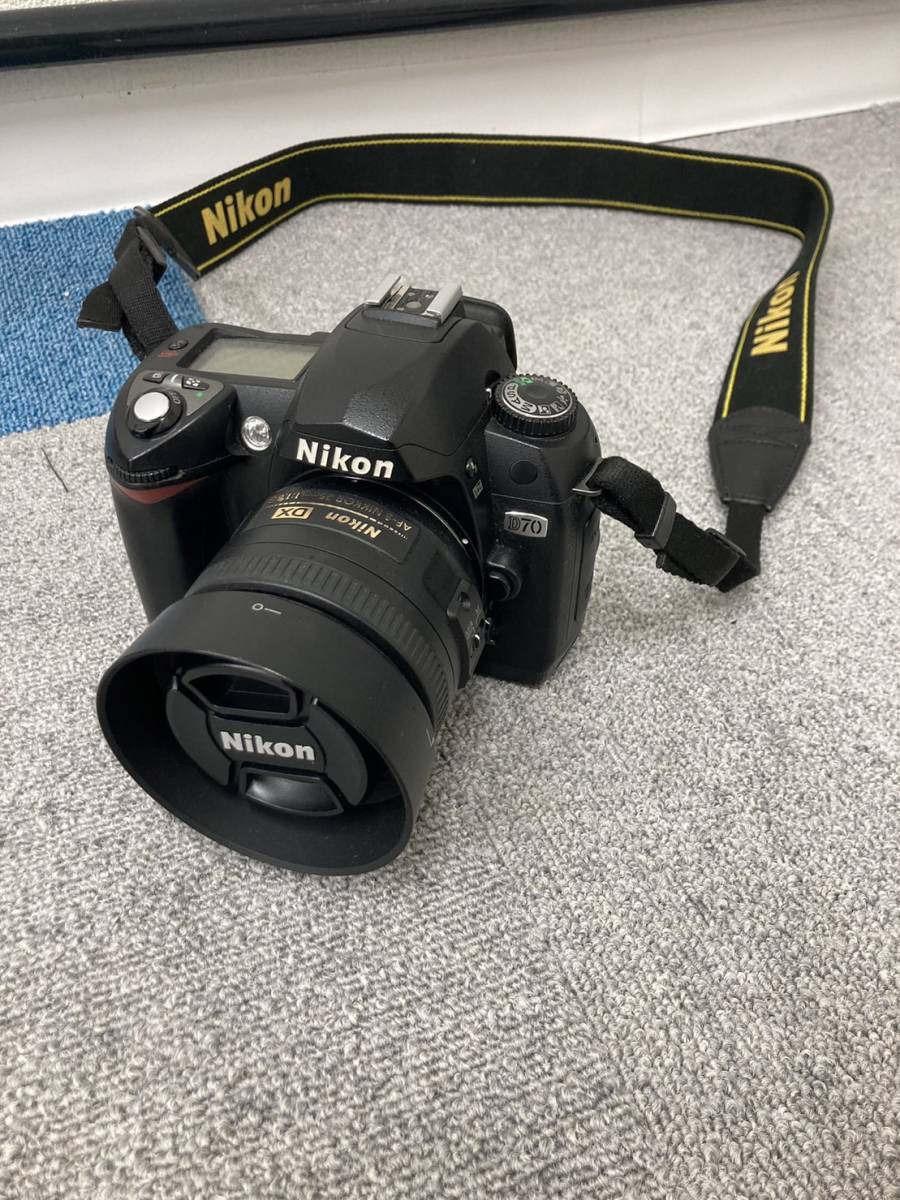 179 美品 Nikon D70 本体 レンズ AF-S NIKKOR 35mm 1:1.8G 現状品