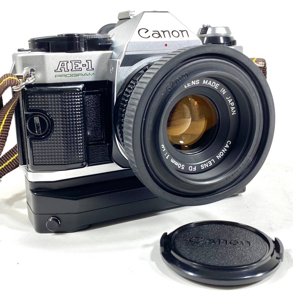 2000円〜 付属品多数 Canon AE-1 PROGRAM ボディ&レンズ&DATA BACK