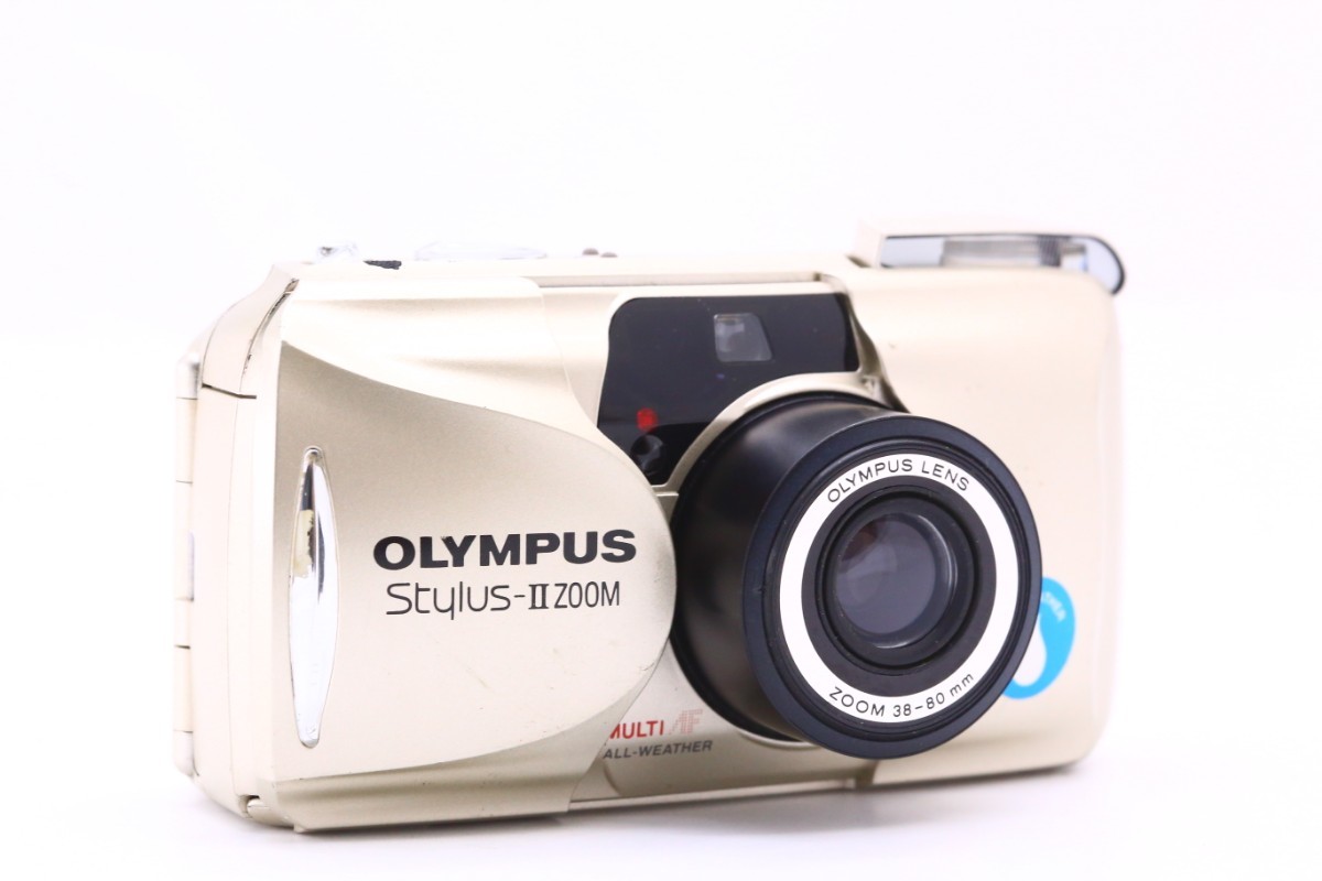 美品 希少 OLYMPUS Stylus-Ⅱ ZOOM 完動品 - カメラ