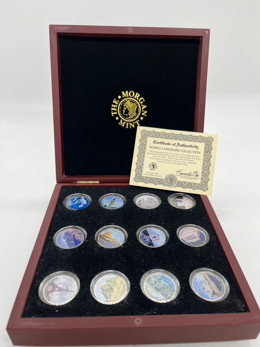 美品】THE MORGAN MINT WORLD LANDMARK COLLECTION ハーフダラー