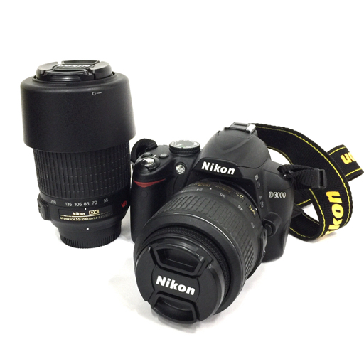 Nikon D3000 AF-S DX NIKKOR 18-55mm 1:3.5-5.6G VR 55-200mm 1:4-5.6G