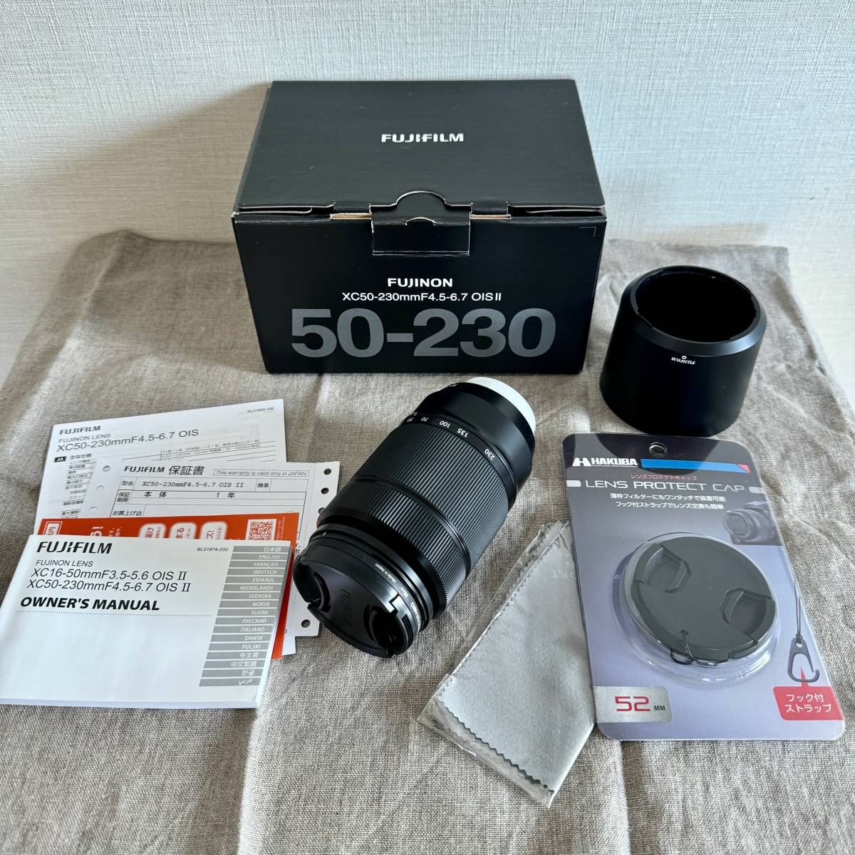 美品 送料無料＊ FUJIFILM フジノンレンズ XC50-230mmF4.5-6.7 OIS II