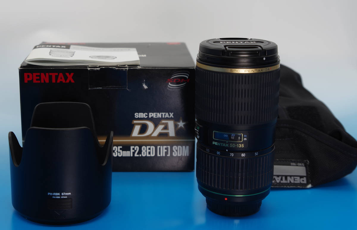 送料無料】PENTAX SMC PENTAX-DA ☆ 50-135mm F2.8 ED IF SDM 元箱付き