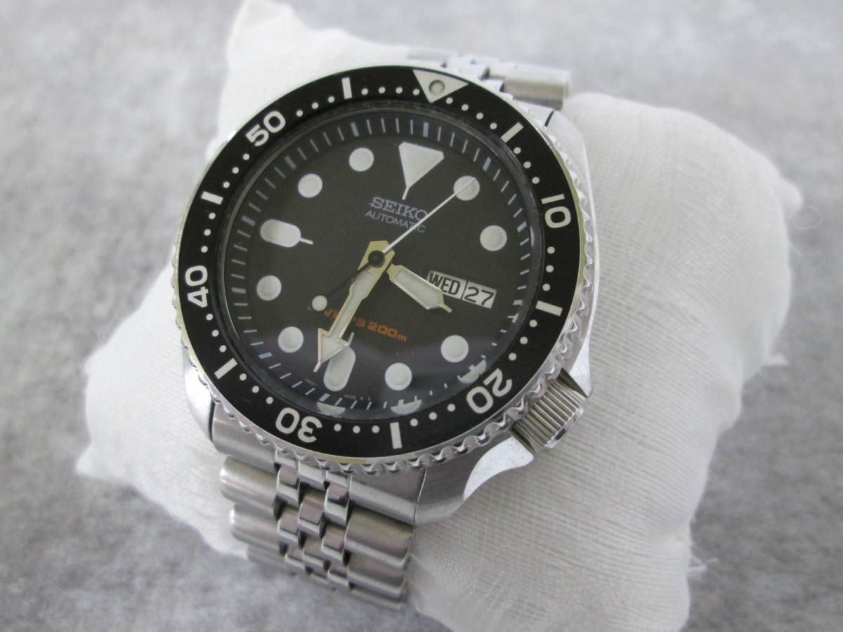 SEIKO ダイバー ブラックボーイ 7S26-0020 自動巻き腕時計(アナログ