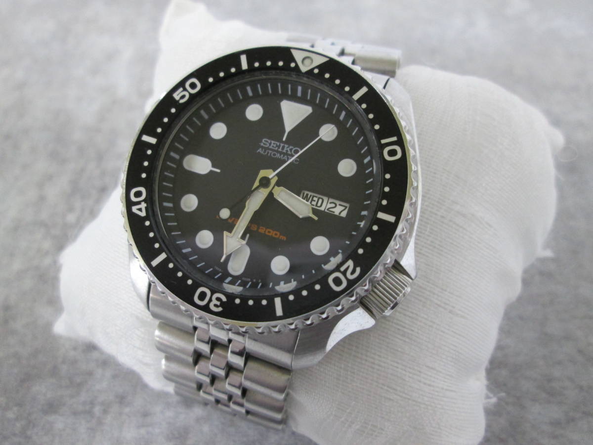 割引注文SEIKO ブラックボーイ　7S26 自動巻　SKX007K 廃盤モデル 時計