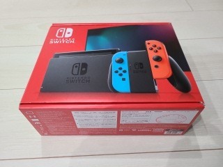 Nintendo Switch Joy-Con(L) ネオンブルー/(R) ネオンレッド/【Buyee