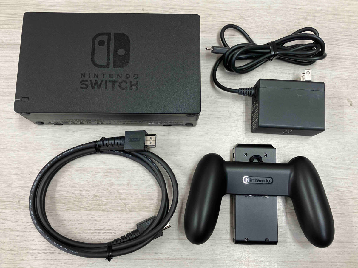 現状品】 Nintendo HACSKAAAA NintendoSwitch Joy-Con(L)/(R) グレー