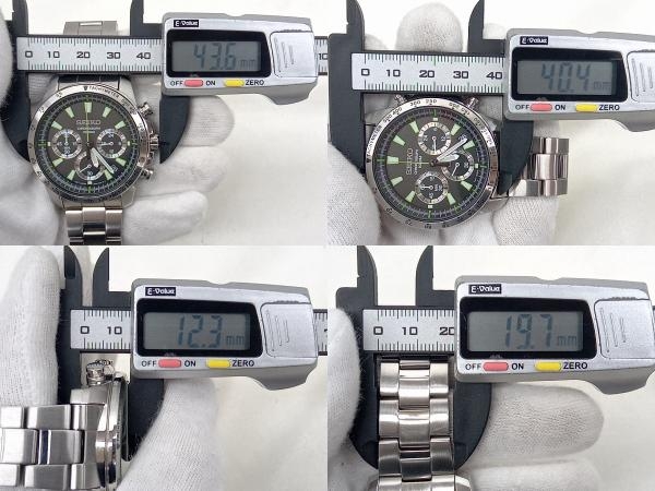 SEIKO】6T63-00D0 腕時計 クォーツ 10BAR 腕時計 腕周り17cm メンズ 