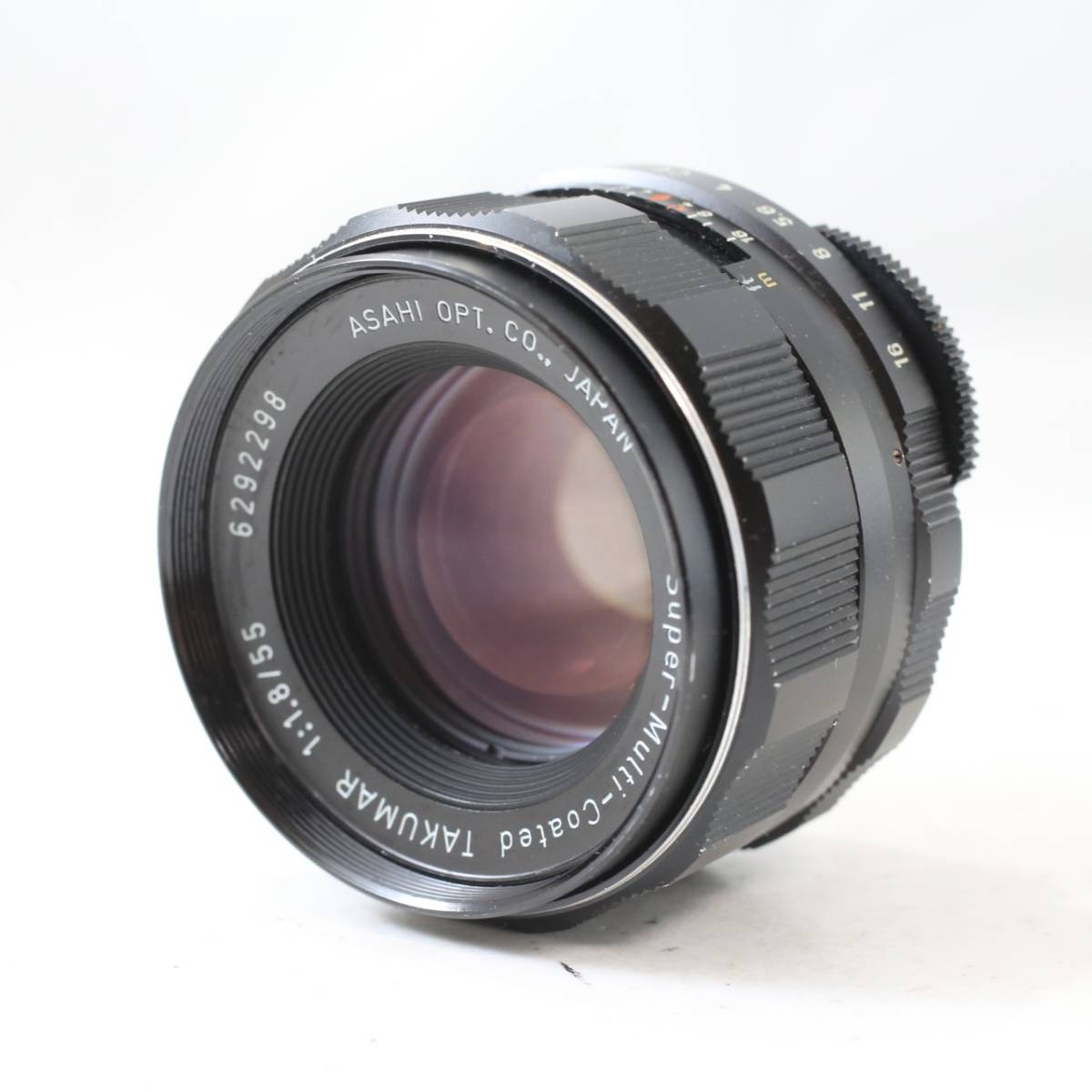 外観良品】ペンタックス PENTAX Super-Multi-Coated TAKUMAR 55mm F1.8