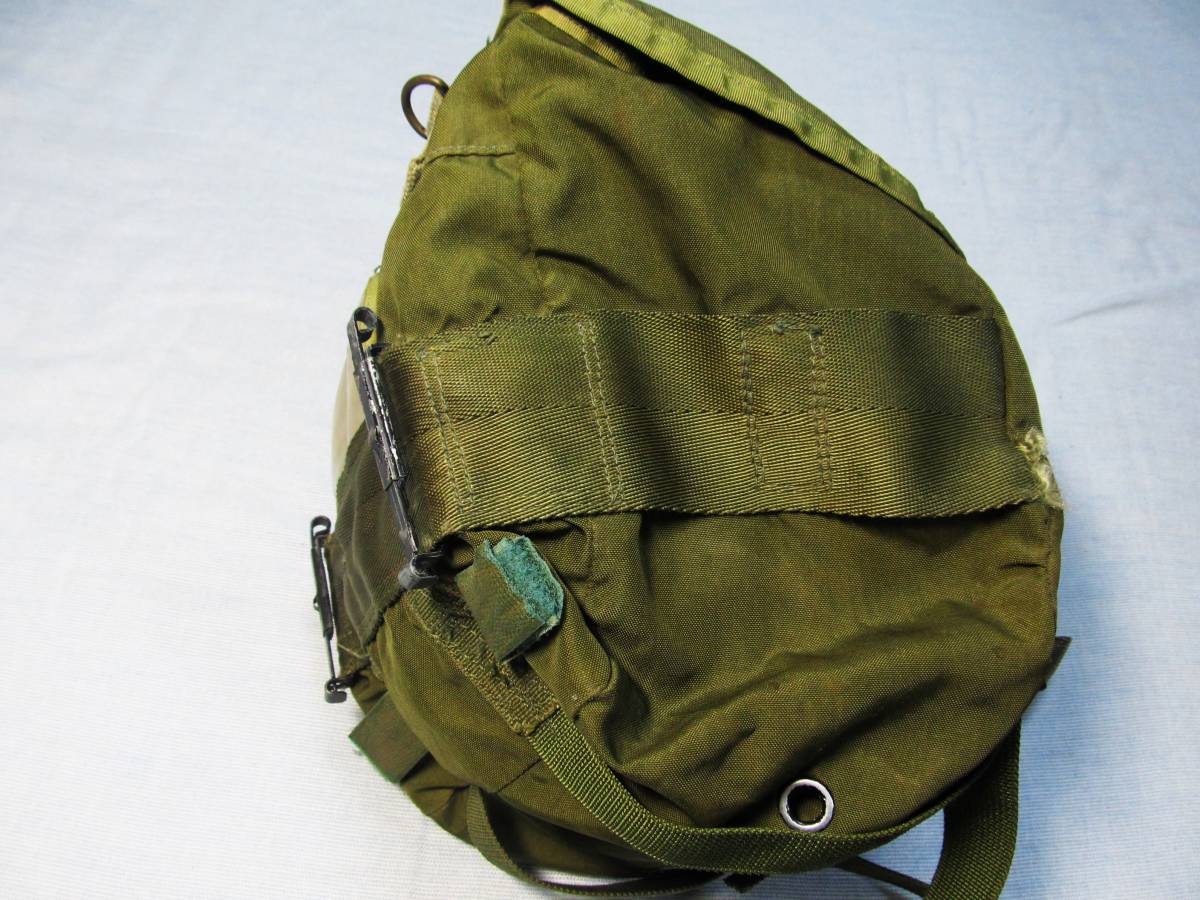 米軍実物 1989年 トレーニングフィールドパック OD ナイロン/ FIELD PACK TRAINING ブットパック LC1 LC2 ...