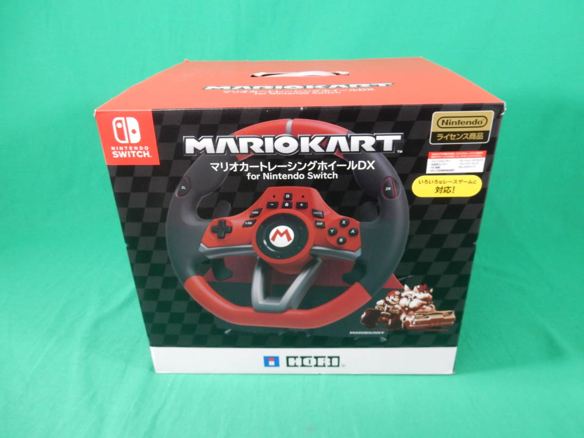61/Q461★MARIO KART マリオカートレーシングホイール DX for Nintendo Switch★ニンテンドースイッチ★