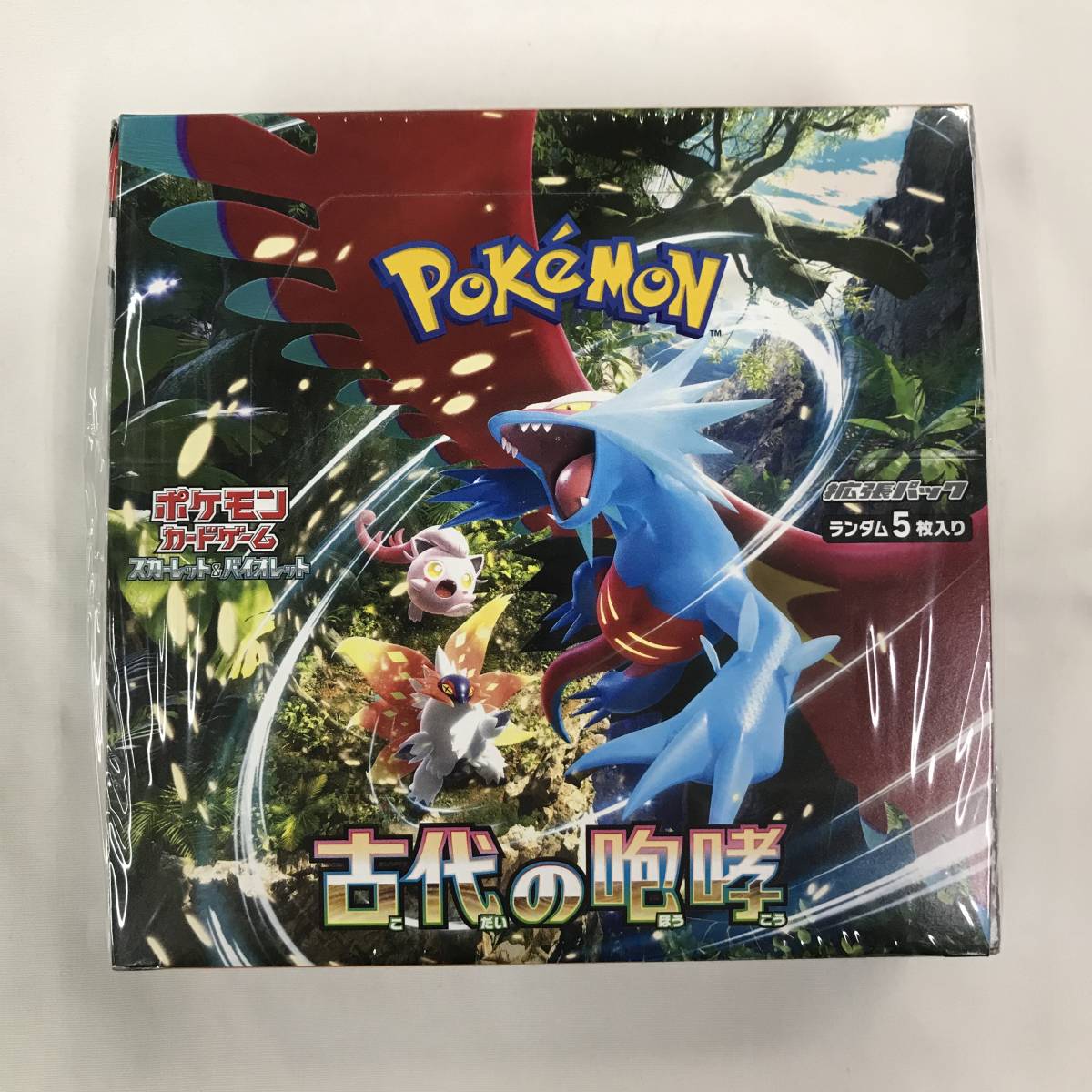 4BOX・新品・未開封・送料込☆ポケモンカードゲーム スカーレット