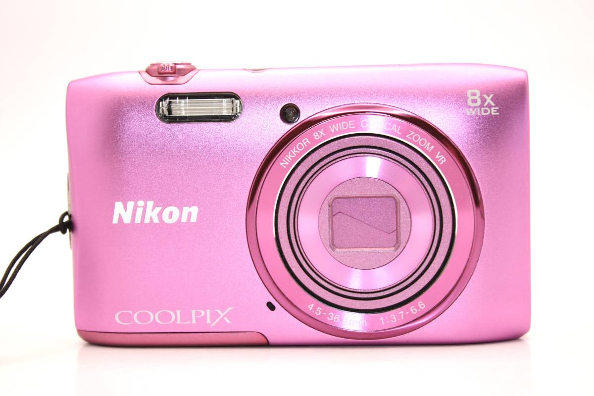 ☆極上品☆ニコンNikon COOLPIX S3600 デジタルカメラ☆T1100#2056