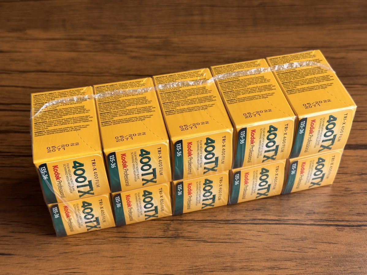 トライX TRI-X 10本 Kodak コダック 期限2022.05 期限切れ B&H 購入後