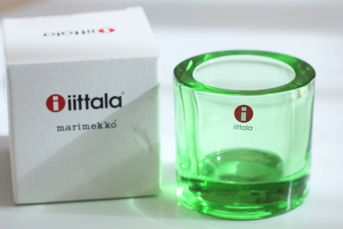 21334 kivi アップルグリーン イッタラ iittala キャンドルホルダー