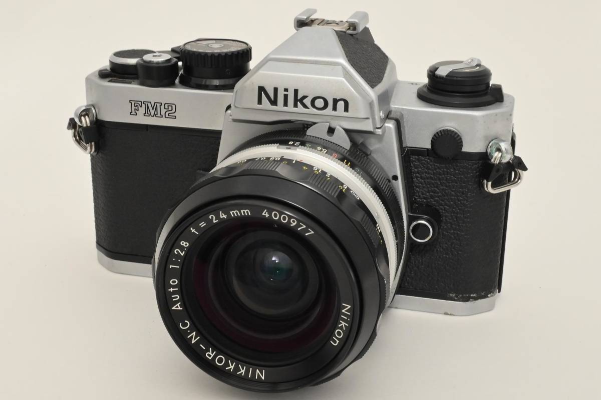 外観特上級】Nikon FM2 /Nikon 非Ai NIKKOR-N・C Auto 1:2.8 f=24 ...