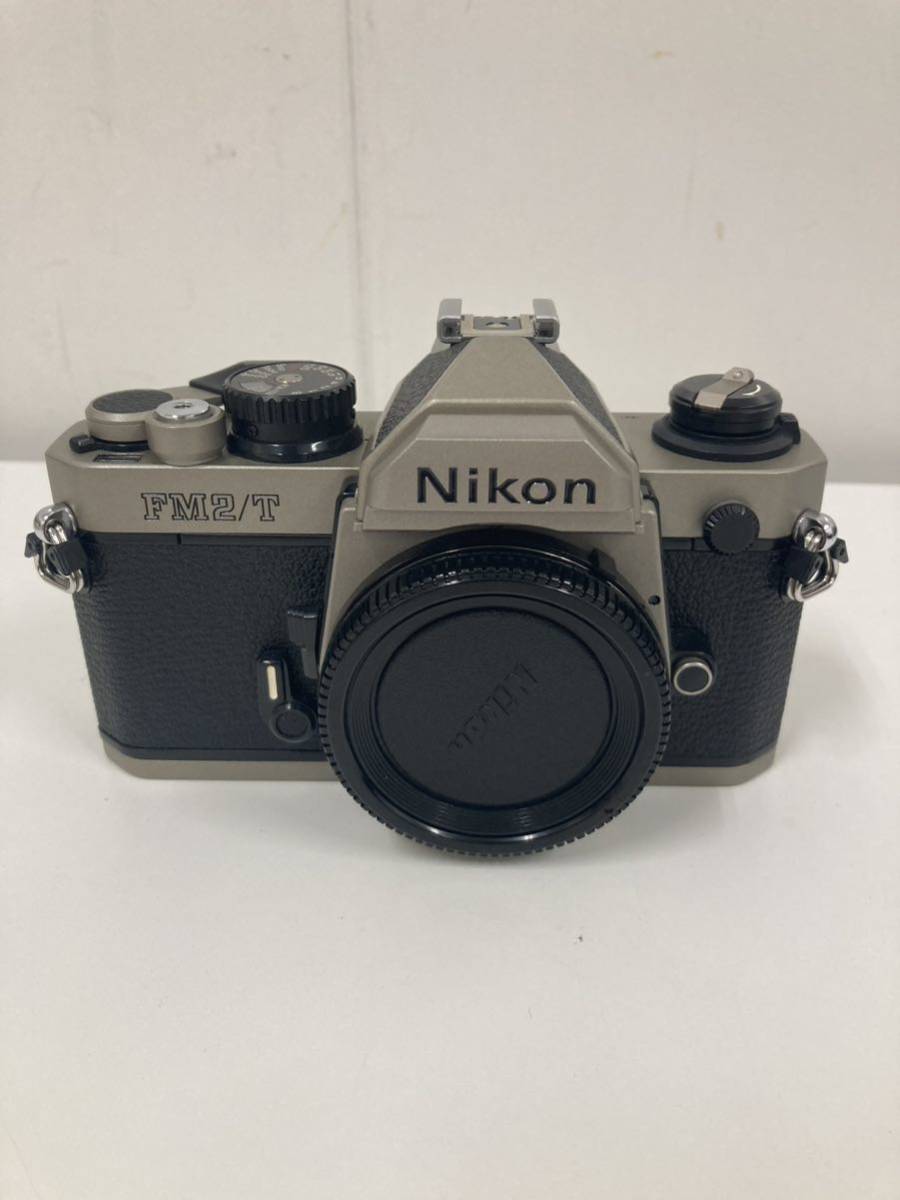 美品 ニコン Nikon FM2/T チタン ボディ フィルム マニュアル