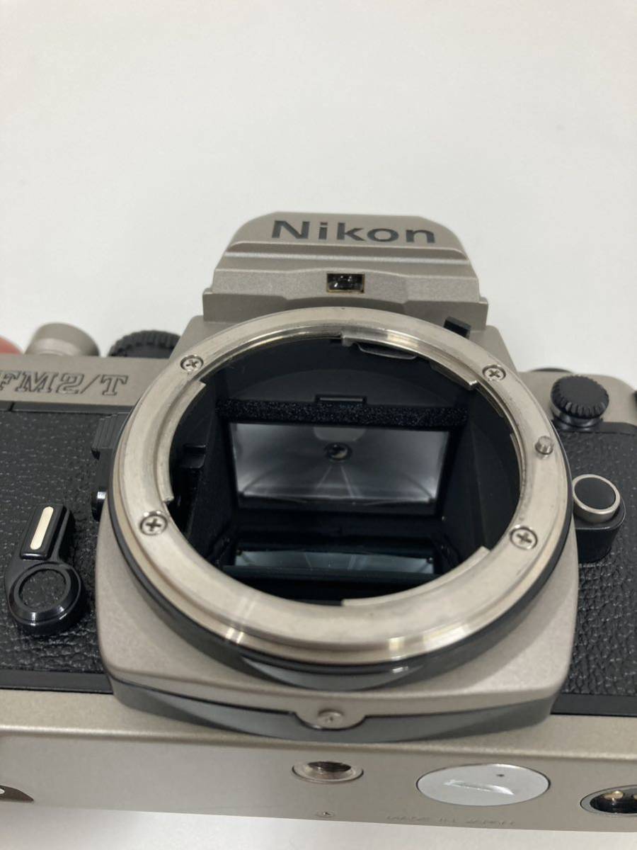 美品 ニコン Nikon FM2/T チタン ボディ フィルム マニュアル