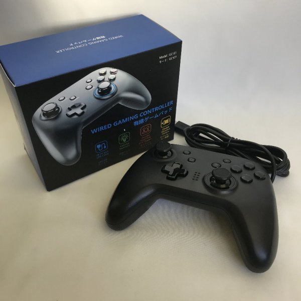 ☆美品☆WIRED GAMING CONTROLLER 有線ゲームパッド GC101 ブラック 77 00165 /【Buyee】 Buyee Japanese Proxy Service