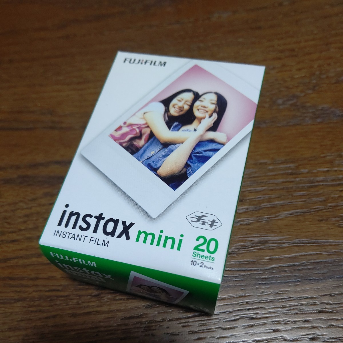 新品 未使用 チェキ フィルム ２０枚 FUJIFILM instax mini（2パック