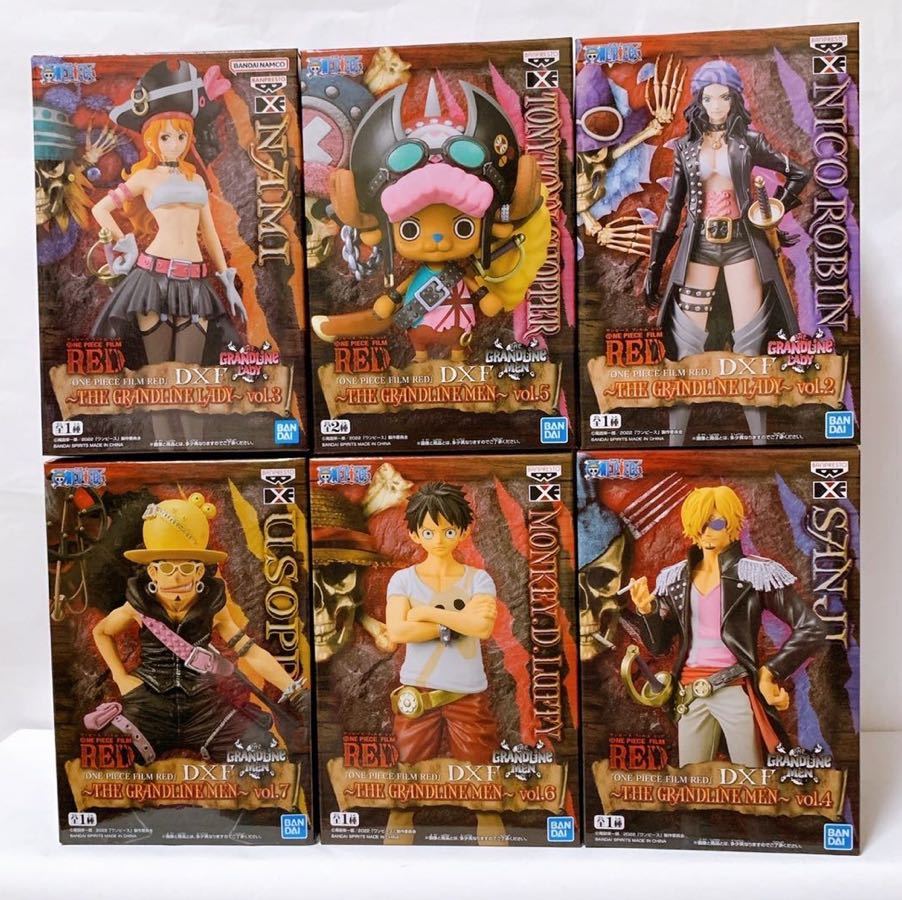 新品・送料無料【208】ONE PIECE FILM red ワンピース レッド DXF