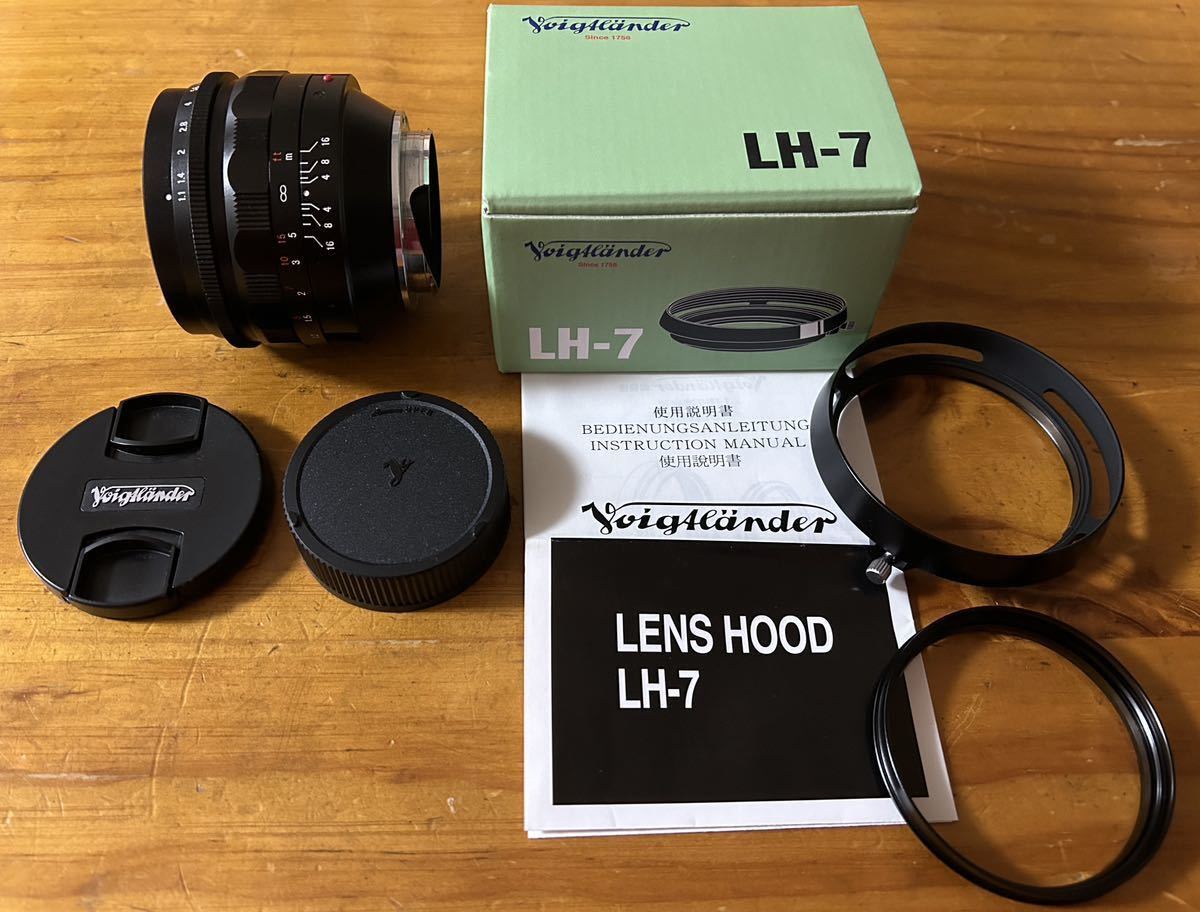 ライカ憧れの「F1.1」NOKTON 50mm f1.1 + LH-7セット - writersmotion.com