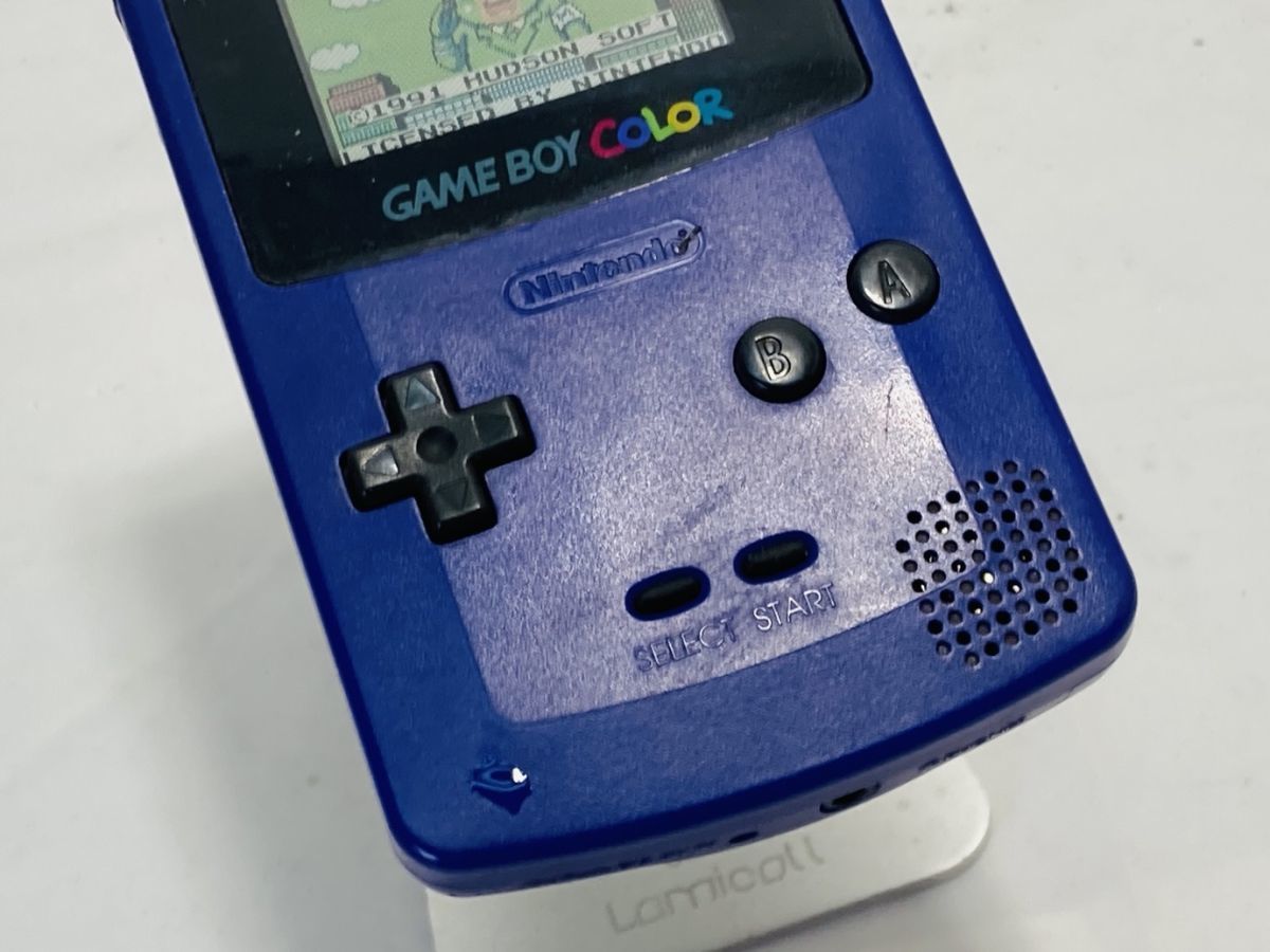 美品 GBC 限定品 ゲームボーイカラー 本体 Panasonic ALKALINE