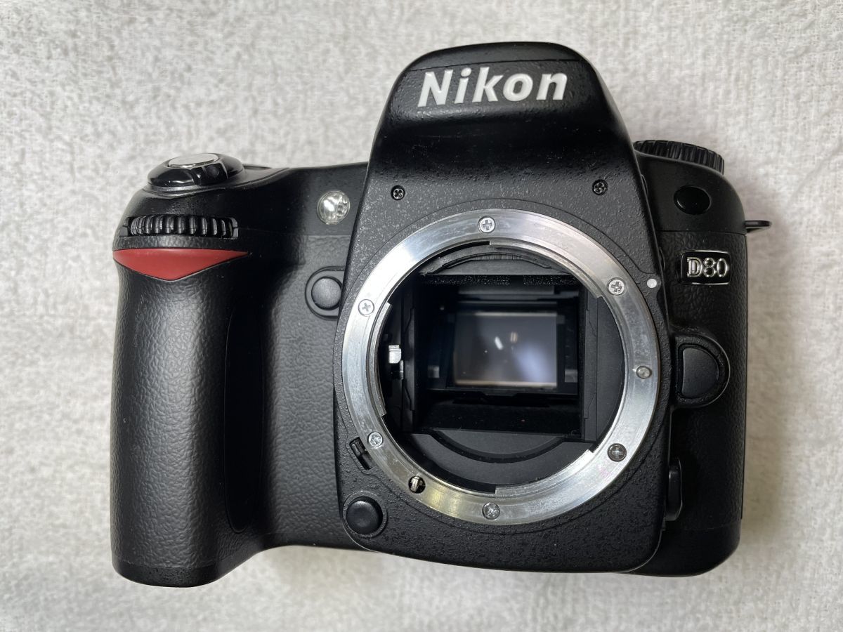 Nikon D80 ボディ 貴重なCCD機の動作品 - デジタルカメラ