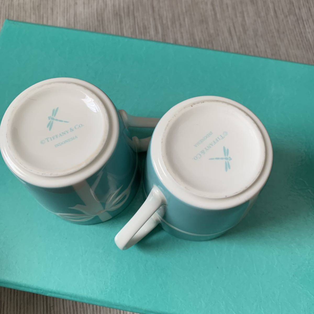 買い最安 ティファニー TIFFANY&Co マグカップペアブルーリボン