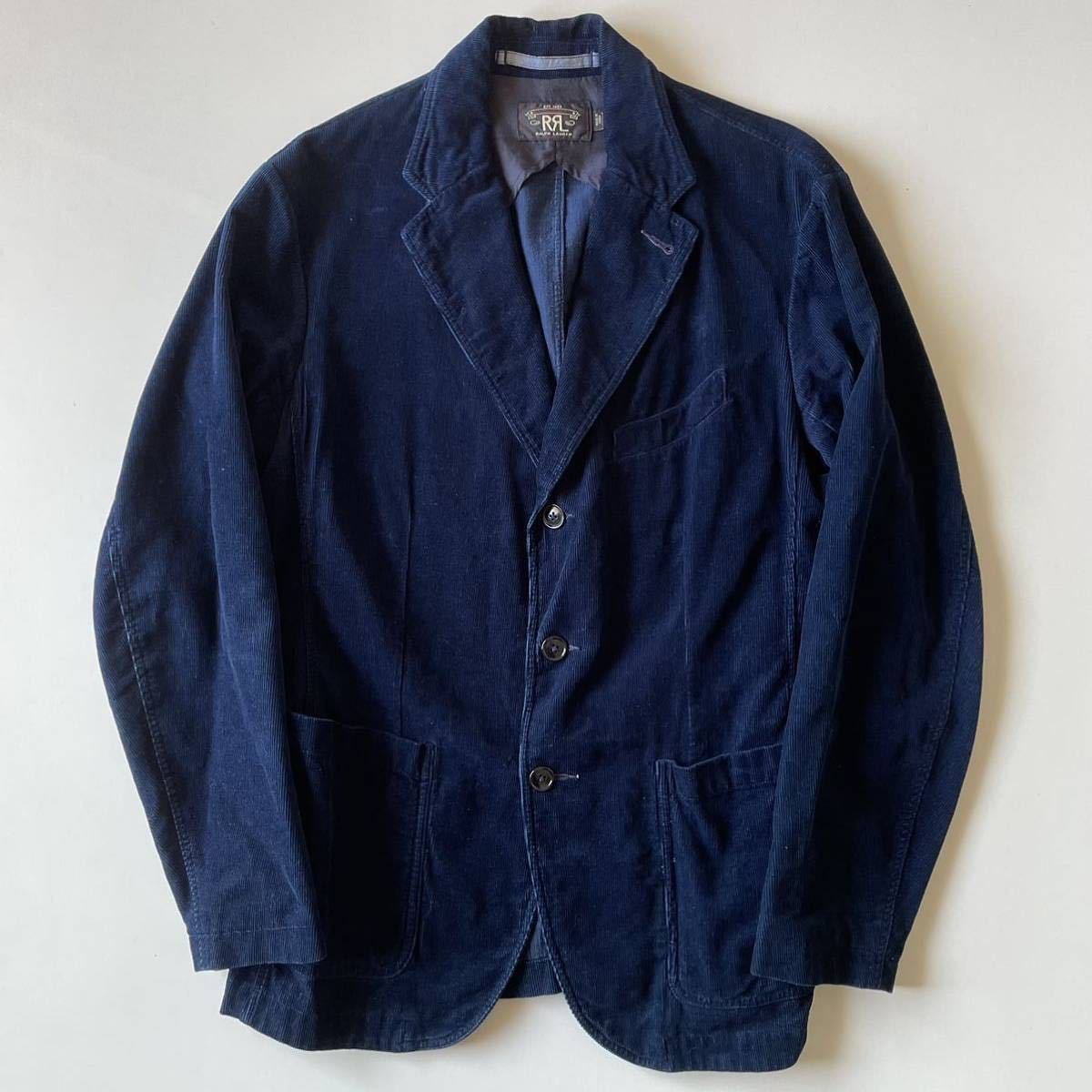 【傑作】RRL “Indigo Corduroy Sport Coat” S インディゴ コーデュロイ スポーツ コート ジャケット