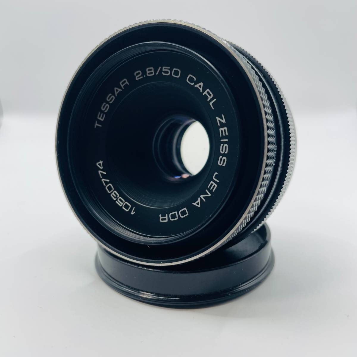 美品 CARL ZEISS JENA TESSAR 50mm f2.8 M42 - レンズ(単焦点)