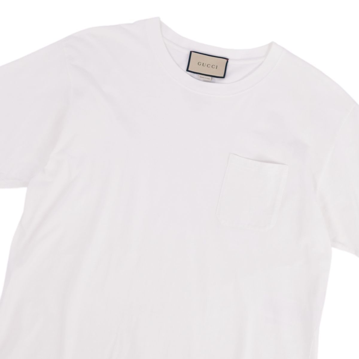 美品 グッチ GUCCI Tシャツ カットソー 半袖 ショートスリーブ