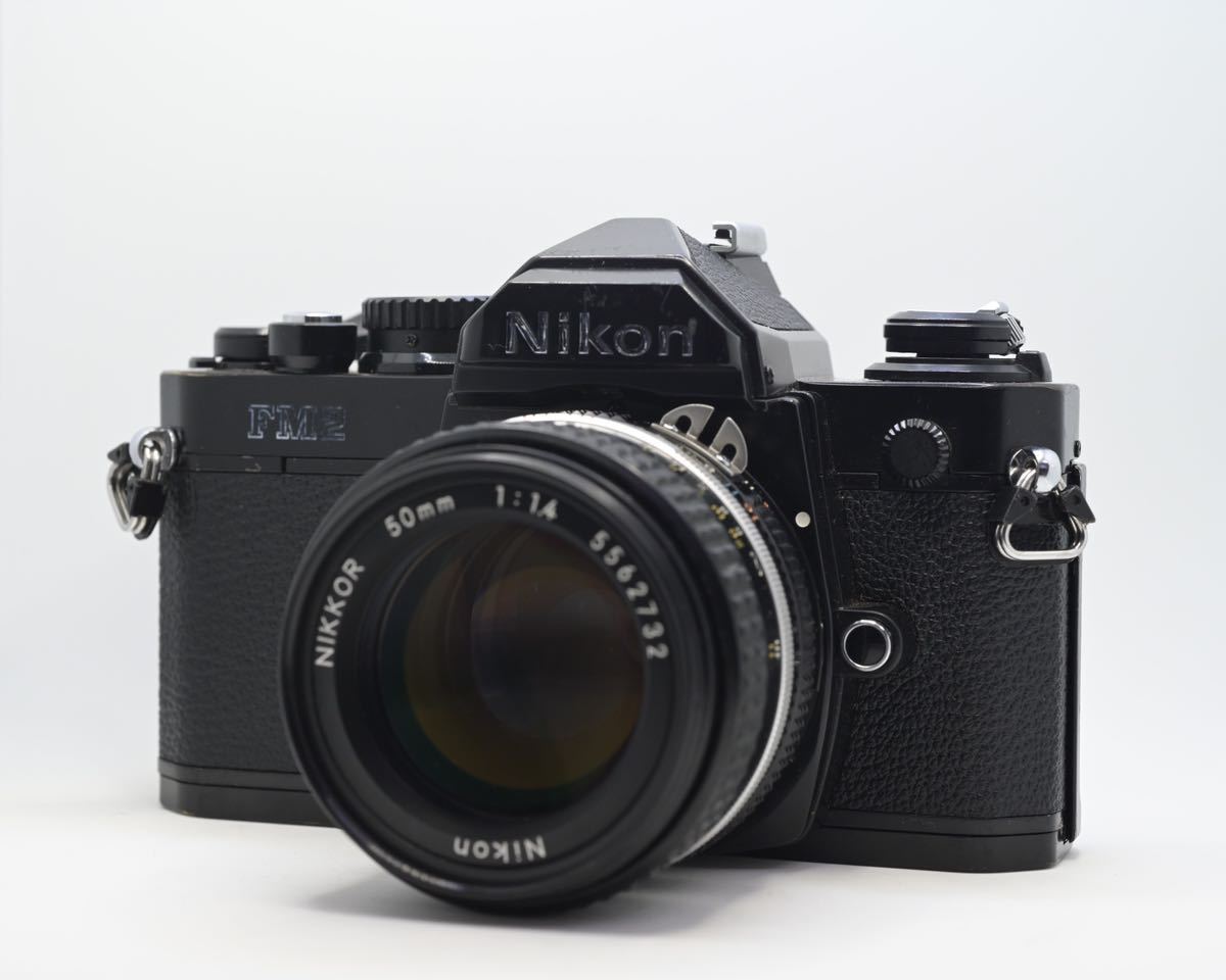 Nikon ニコン FM2 Ai-s 50mm F1.4 フィルムカメラ 一眼レフ /【Buyee