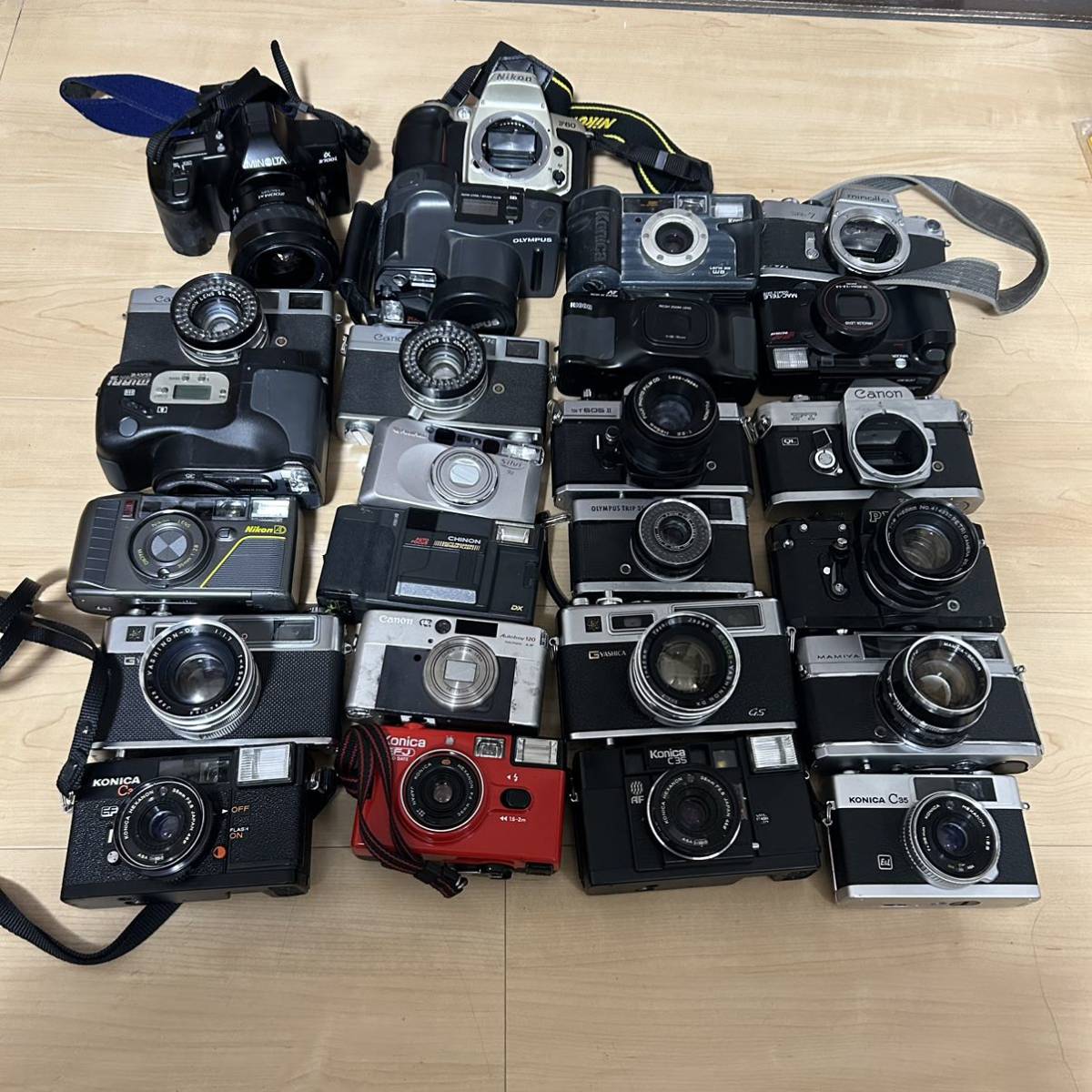 フィルムカメラ レンズ まとめ売り MINOLTA - フィルムカメラ