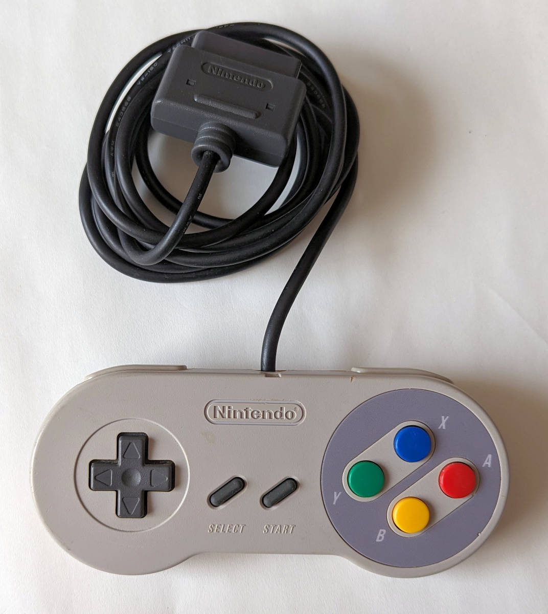 SFC 任天堂 スーパーファミコン ジュニア パッド / コントローラ SNS-102 ★ SUPER FAMICOM JR. CONTROL ...