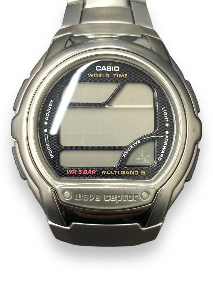 CASIO カシオ G-SHOCK wave ceptor ウェーブセプター WV-58J 電波時計 腕時計 Watch QUARTZ 箱 ...