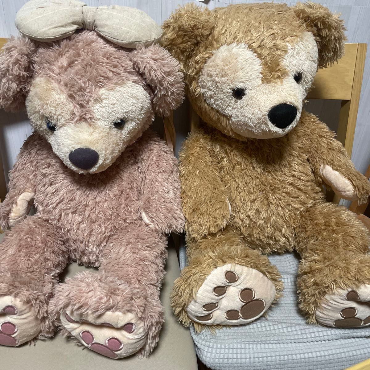 ダッフィー シェリーメイ ペア ぬいぐるみ M(旧L)サイズ | Shop at