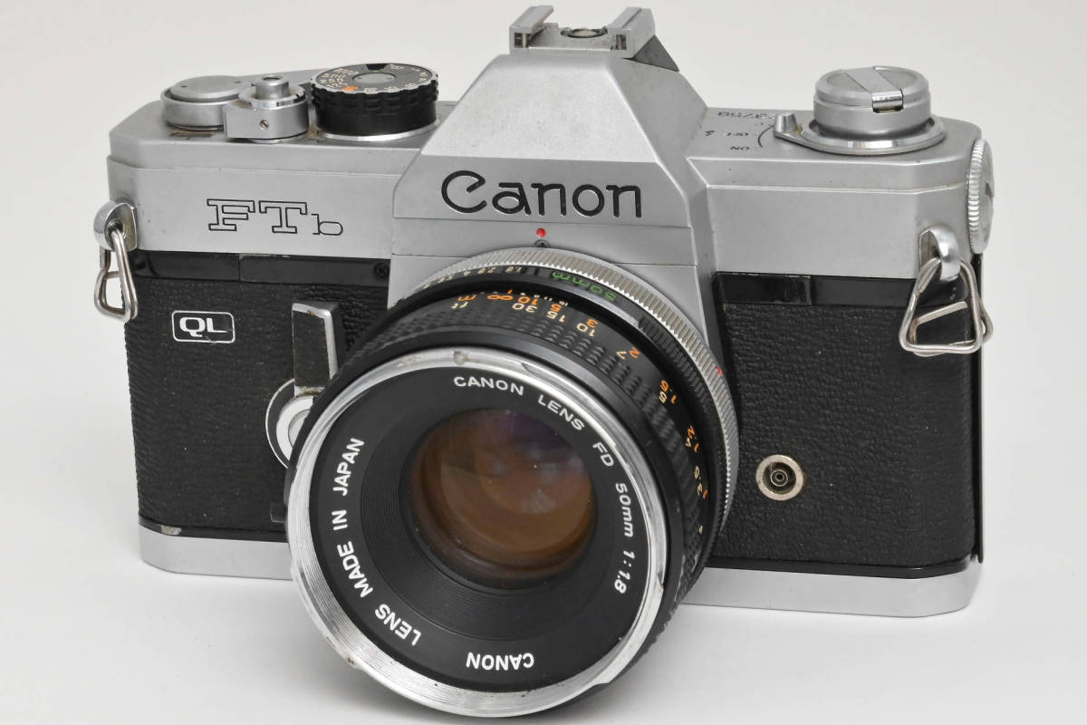 Canon FTb QL + LENS FD 50mm \u0026100~200mm