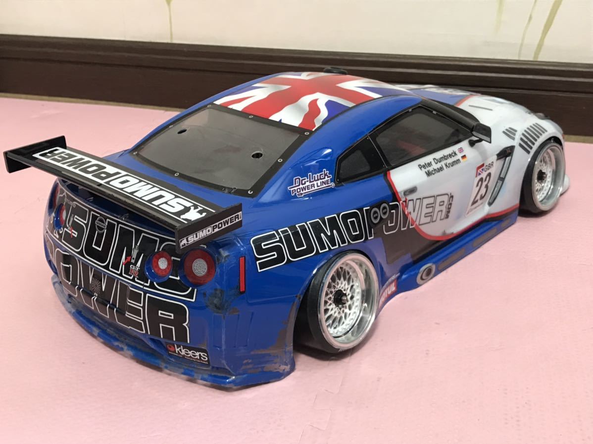 Sumo Racing R35 1/10 スーモ パワー 日産 GT-R レーシングカー ジャンク ラジコンボディ タミヤ TAMIYA SUMO POWER NISSAN ...