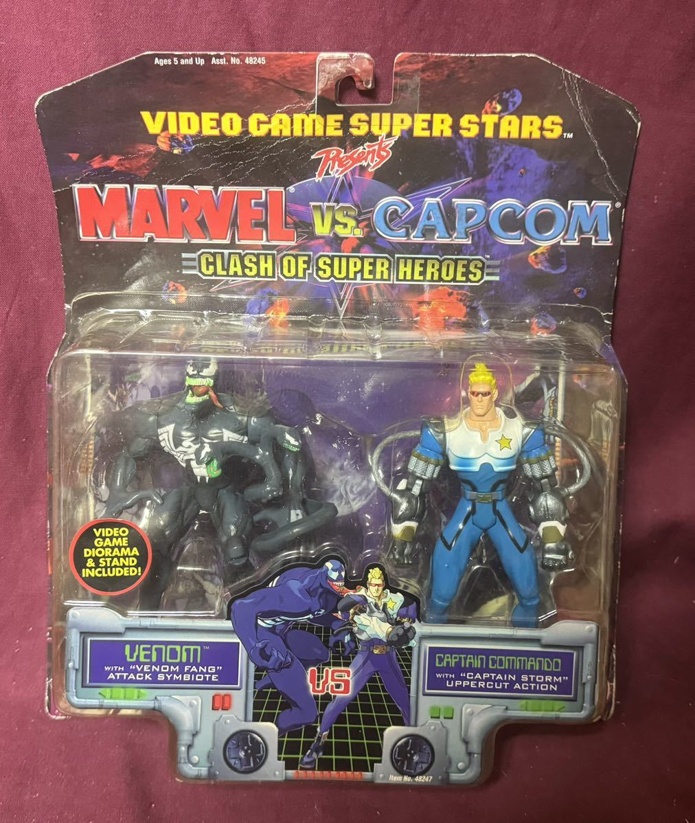 '99 vs vs CAPTAIN COMMANDO アクションフィギュア ヴェノム