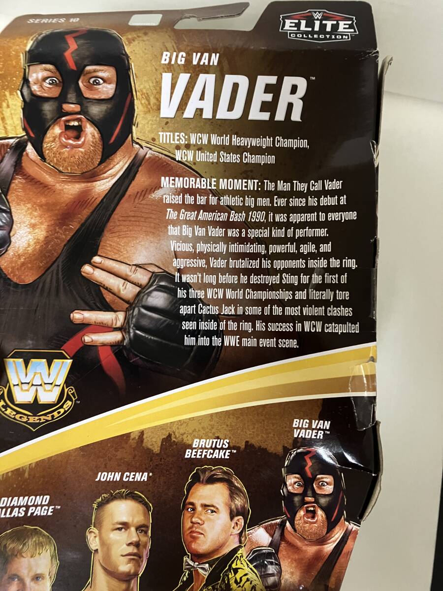 WWE Mattel Elite Big Van Vader マテル ビッグバン・ベイダー