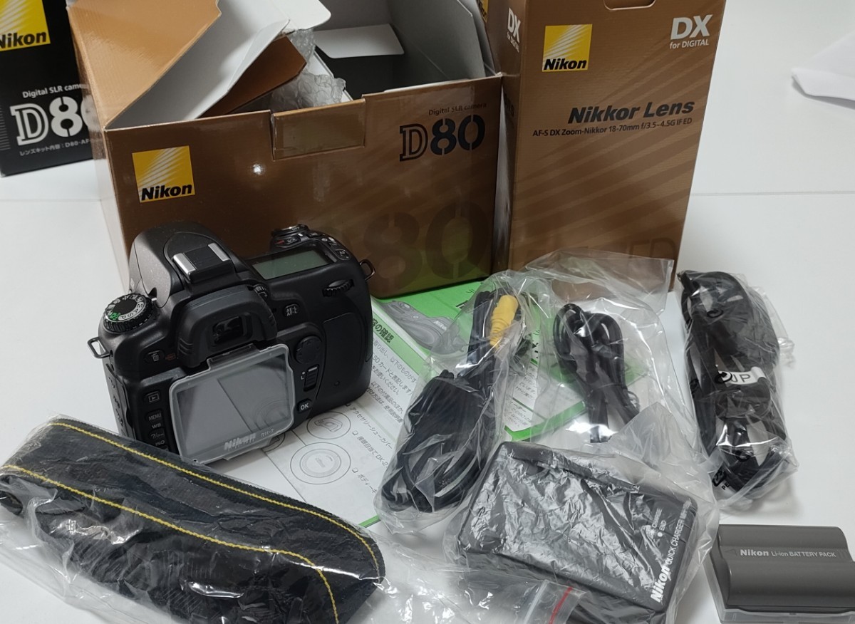 ニコン Nikon D80 レンズキット 元箱付 /【Buyee】 Buyee