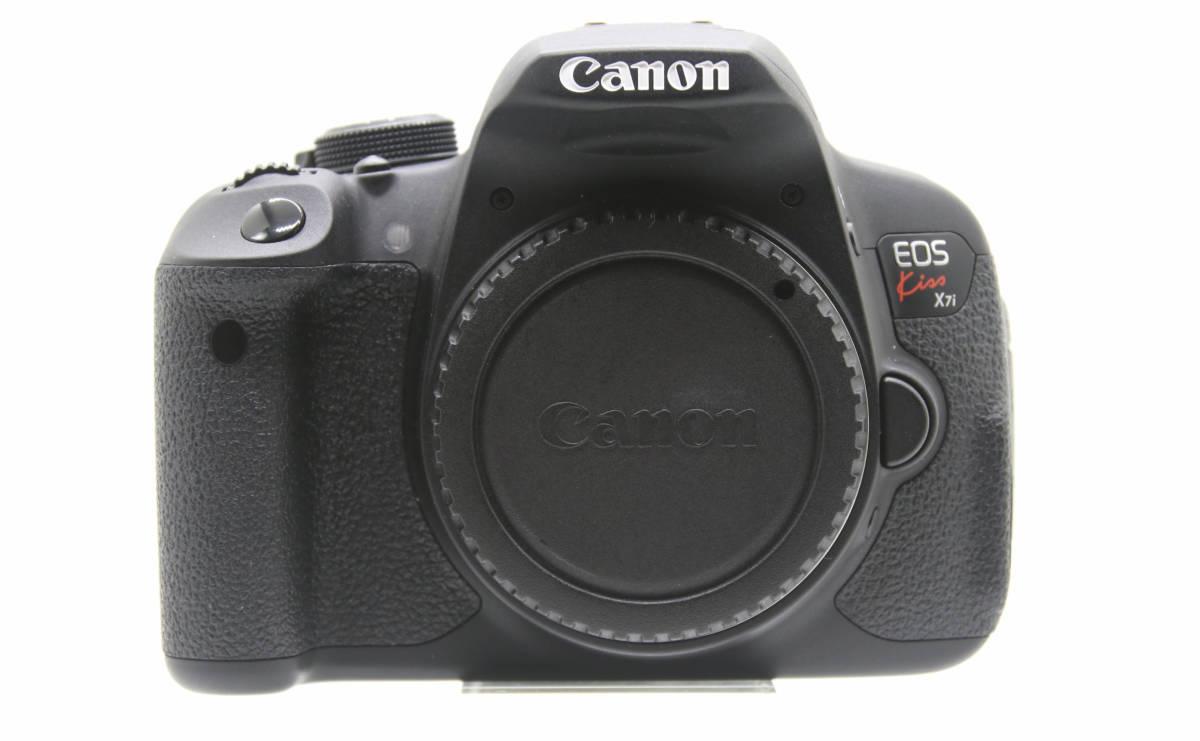 中古美品＞ Canon キヤノン EOS Kiss X7i ボディ + EF-S 18-55mm F3.5